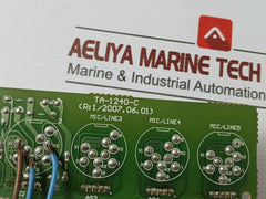 Ta-1240-c Audio Input Pcb Assembly