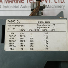 Ta200 Du Thermal Overload Relay Abb 690V