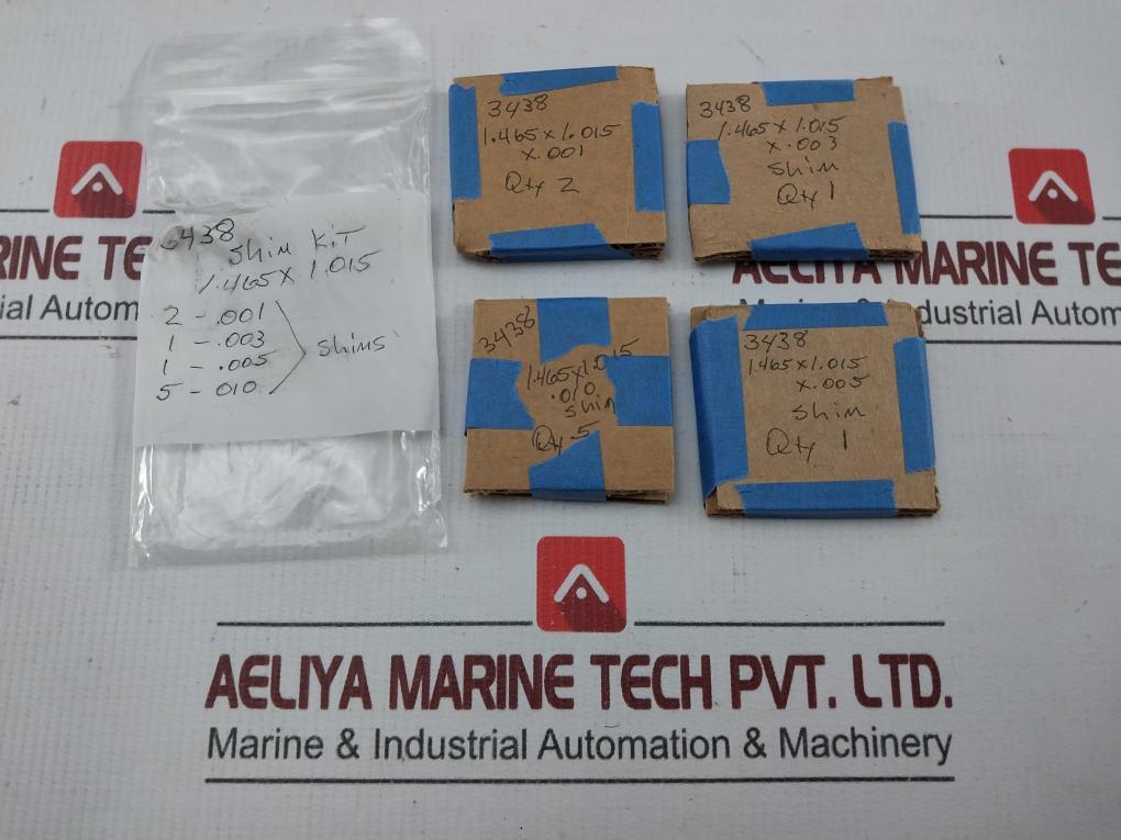 Tablock, Shims & O-ring Lock Washer Kit 2Ec-092