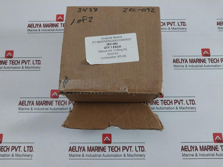 Tablock, Shims & O-ring Lock Washer Kit 2Ec-092