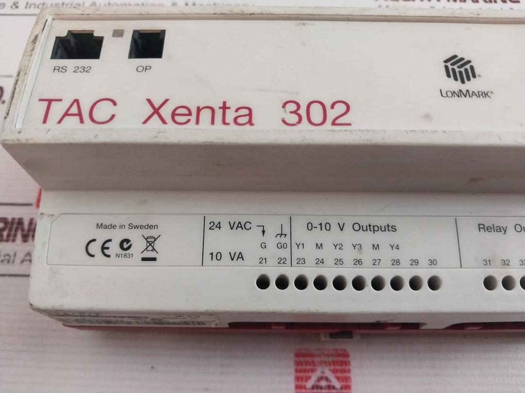 Tac Xenta 302 Programmable Controller 250Vac