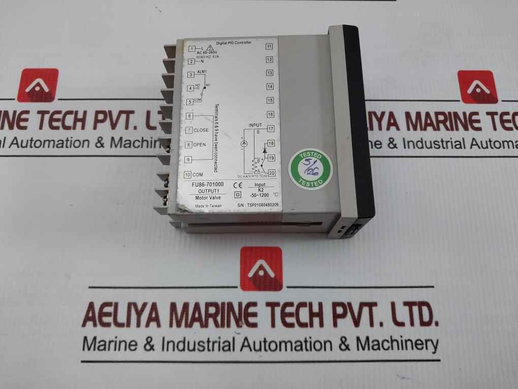 Taie 50/60 Hz 6 Va Ac 85-265V Digital Pid Controller Fu86-701000
