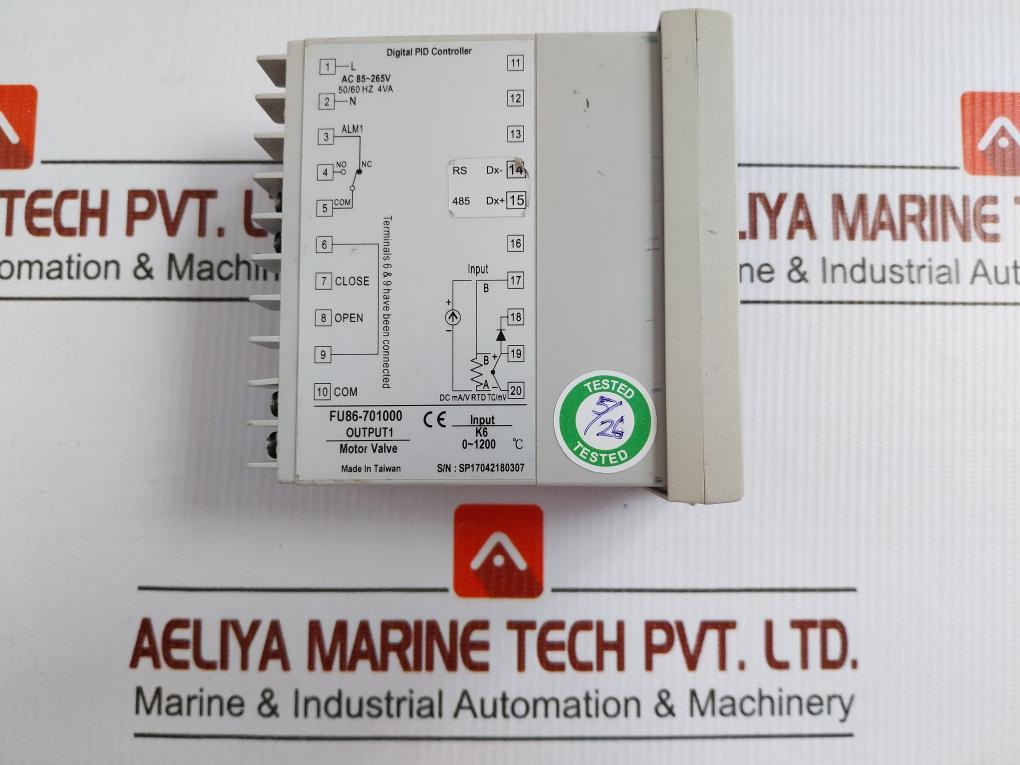 Taie Digital Pid Controller Fu86-701000, 85-265Vac