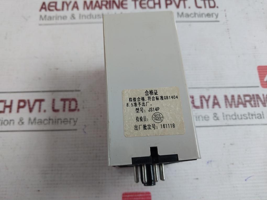 Taihua Js14P Time Relay Ac380V 50Hz 99S 3A Ac220V 1A Dc220V 0.15A