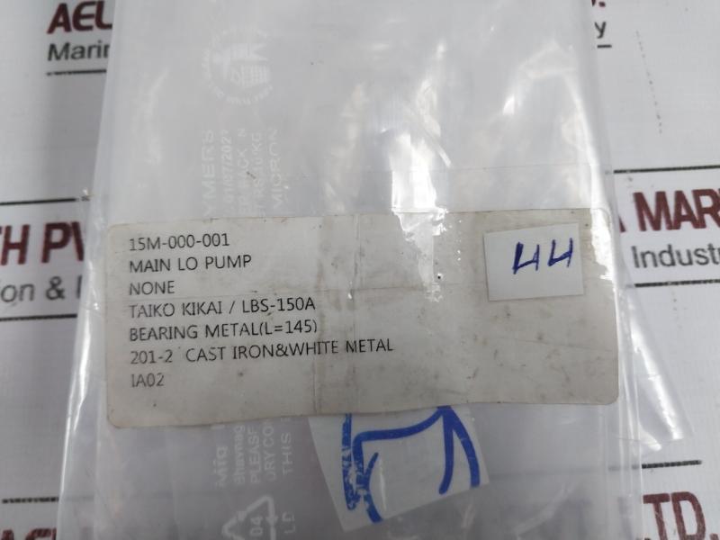 Taiko Kikai 201-2 Bearing Metal Pump 15M-000-001 (145Mm)
