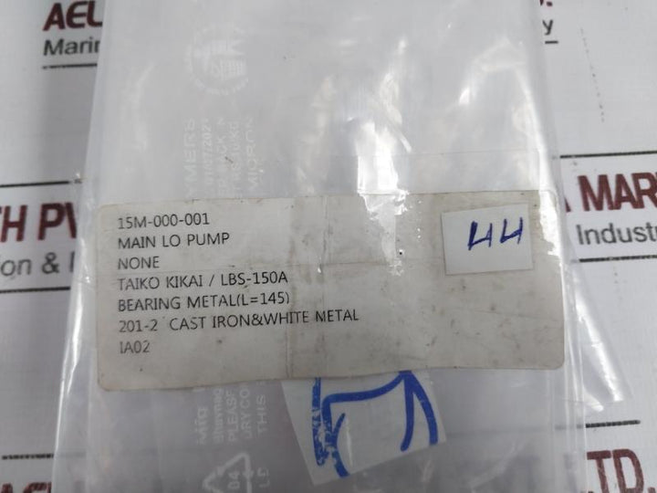 Taiko Kikai 201-2 Bearing Metal Pump 15M-000-001 (145Mm)