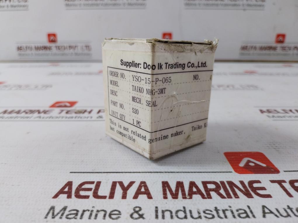 Taiko Kikai 520 Nhg-3Mt Mechanical Seal