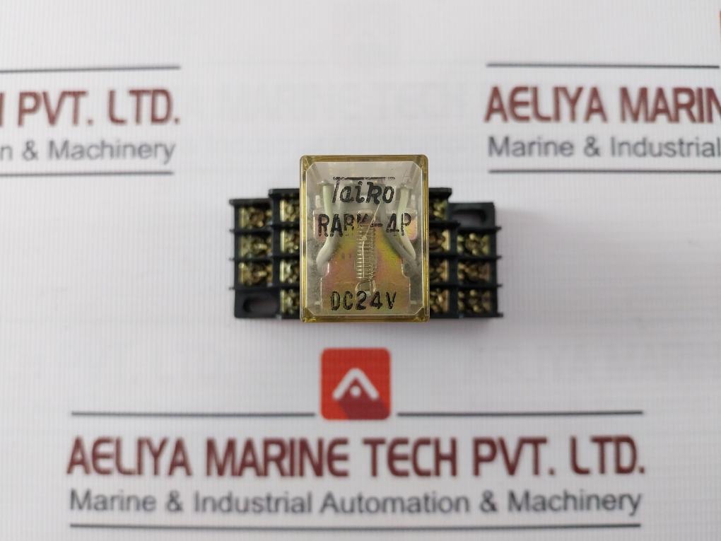 Taiko Rabk-4P Protection Relay With Base 7A 250V Ac 51122V Hc4-hsf-k Ap3882K