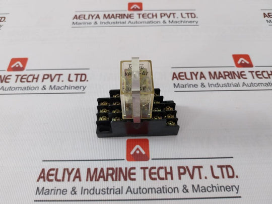 Taiko Rabk-4P Protection Relay With Base 7A 250V Ac 51122V Hc4-hsf-k Ap3882K