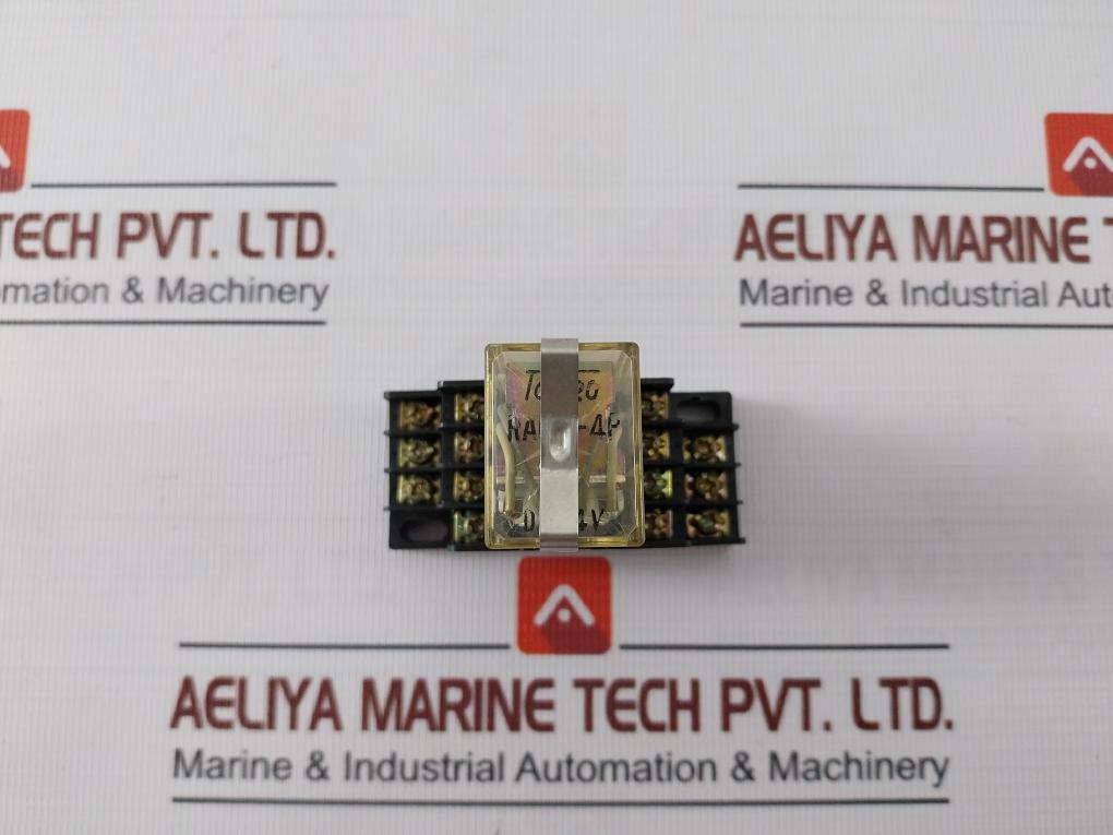 Taiko Rabk-4P Protection Relay With Base 7A 250V Ac 51122V Hc4-hsf-k Ap3882K