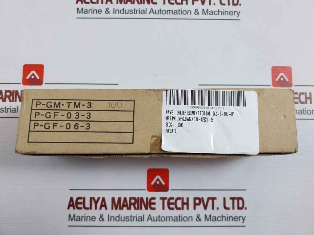 Taisei Kogyo 10U 3K5E Filter Element For Gm-04Z-3-10U-iv