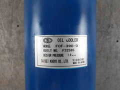 Taisei Kogyo Fcf-390-0 Tube Type Compact Oil Cooler 1.0 Mpa 22B