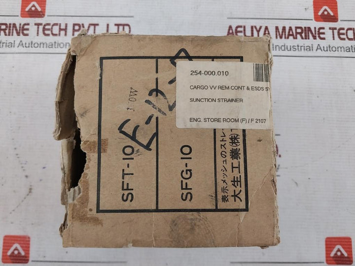 Taisei Kogyo Sft-10 Hydraulic Filter Suction Strainer 150W 3815 254-000.010