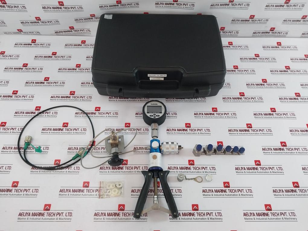 Taishio Ts-dpg-110 Pressure Calibrator Set Ip65, Various Fittings