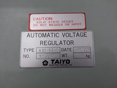 Taiyo-Automatic-Voltage-Regulator-Asc-22-4-208732-7