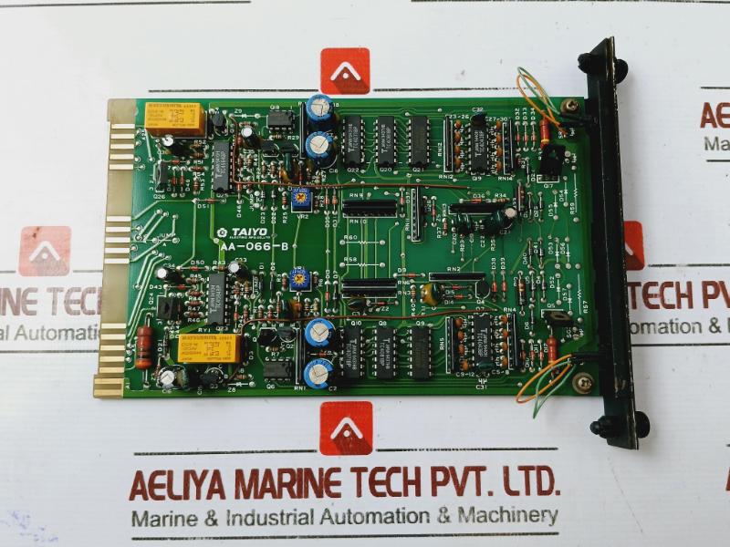 Taiyo Aa-066-b Fire Alarm Trouble System Pc Board Module 9501