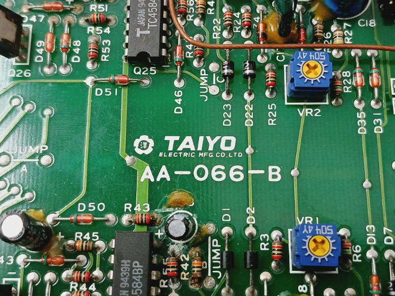 Taiyo Aa-066-b Oil Cooled System Pcb Control For Piston Lp