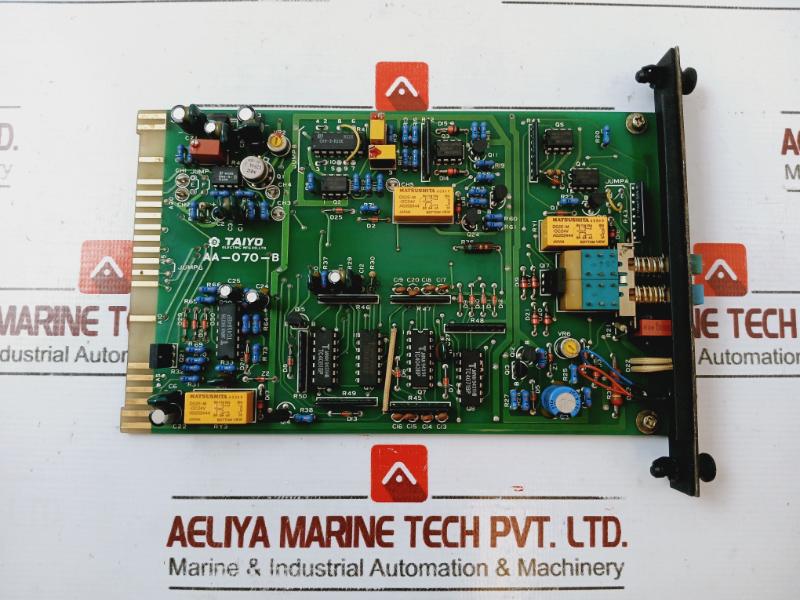 Taiyo Aa-070-b Jacket Cooling System Cylinder Out High Temp Pcb Module Rp15h-m2