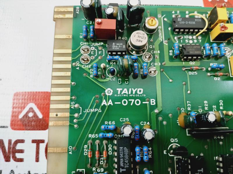 Taiyo Aa-070-b Jacket Cooling System Cylinder Out High Temp Pcb Module Rp15h-m2