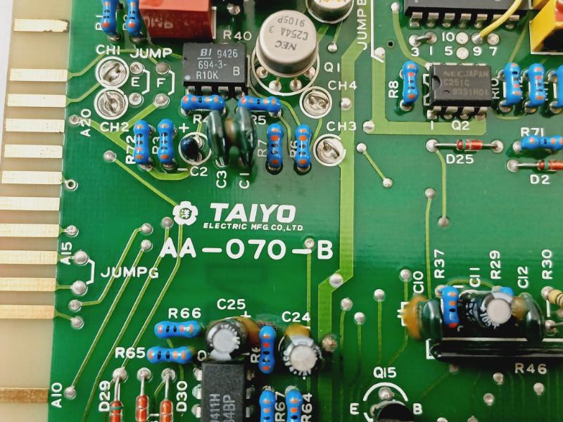 Taiyo Aa-070-b Thermocouple Lo Out High Temp Pcb Module