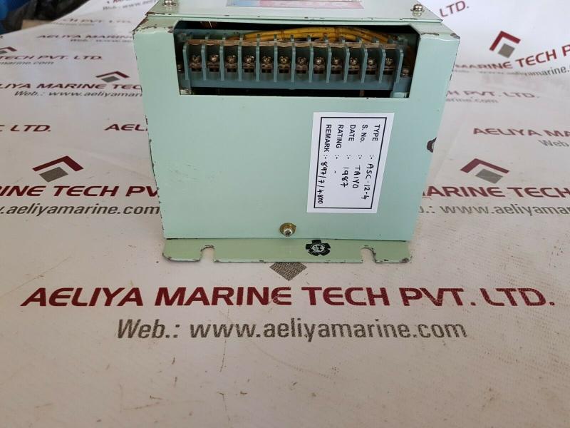 Taiyo Asc-12-4 Automatic Voltage Regulator 012220 Avr 1