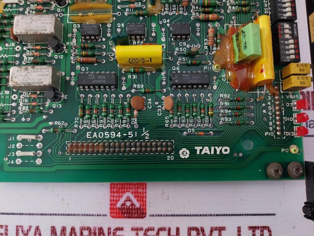 TAIYO EA0594-51 1/2 Printed Circuit Board