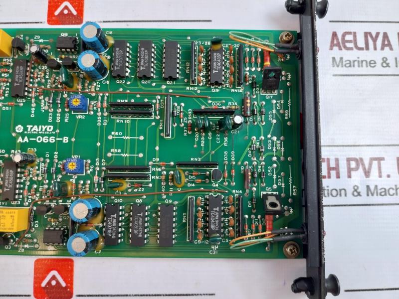 Taiyo Electric Aa-066-b Camshaft Card Lo In Lp T/C L O In Lp Pcb Module