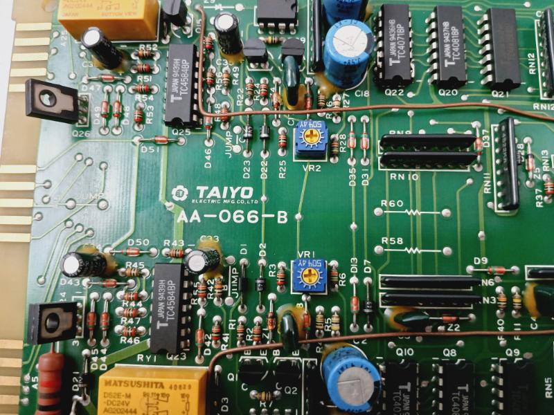 Taiyo Electric Aa-066-b Cool Sw In Lp Safety Air Lp Printed Circuit Board Module