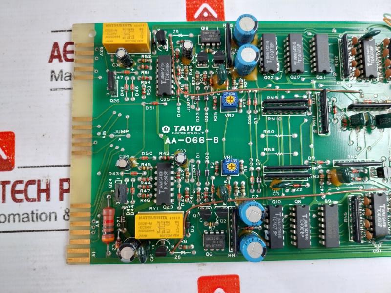 Taiyo Electric Aa-066-b Non Flowing Cylinder Lo Printed Circuit Board Module