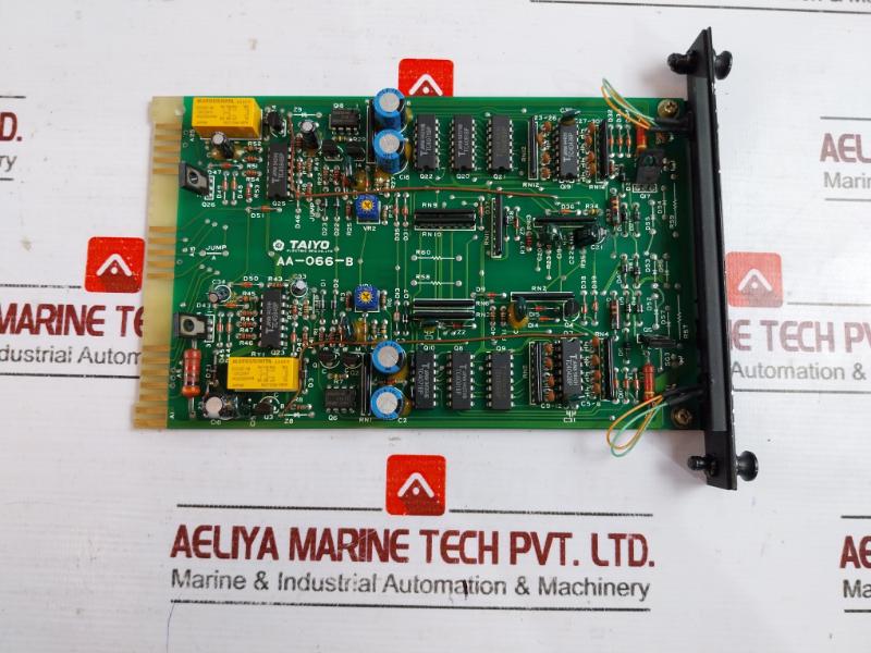 Taiyo Electric Aa-066-b Oil Mist Trouble Detector Printed Circuit Board Module