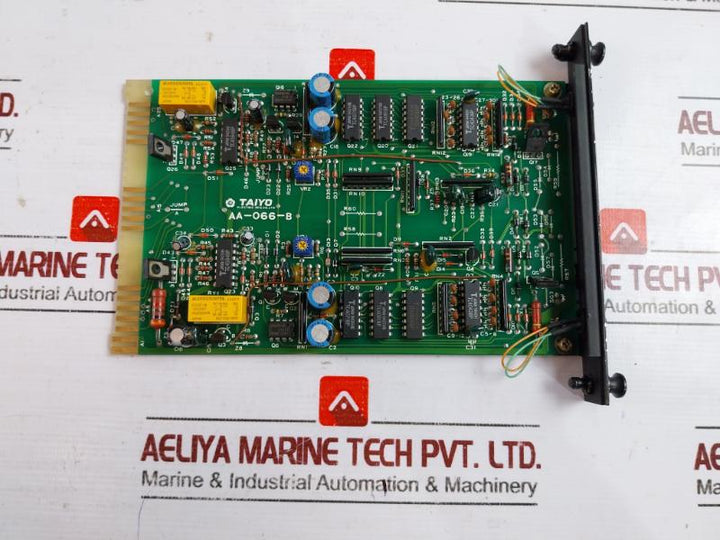 Taiyo Electric Aa-066-b Oil Mist Trouble Detector Printed Circuit Board Module