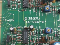 Taiyo Electric Aa-066-b Pump Control Pcb G/e Boost Air Abn Dnf-m2
