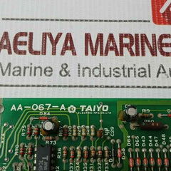 Taiyo Electric Aa-067-a Pcb Card