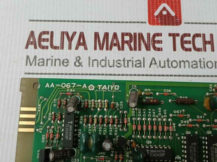 Taiyo Electric Aa-067-a Pcb Card 9501