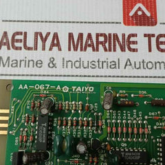 Taiyo Electric Aa-067-a Pcb Card 9501