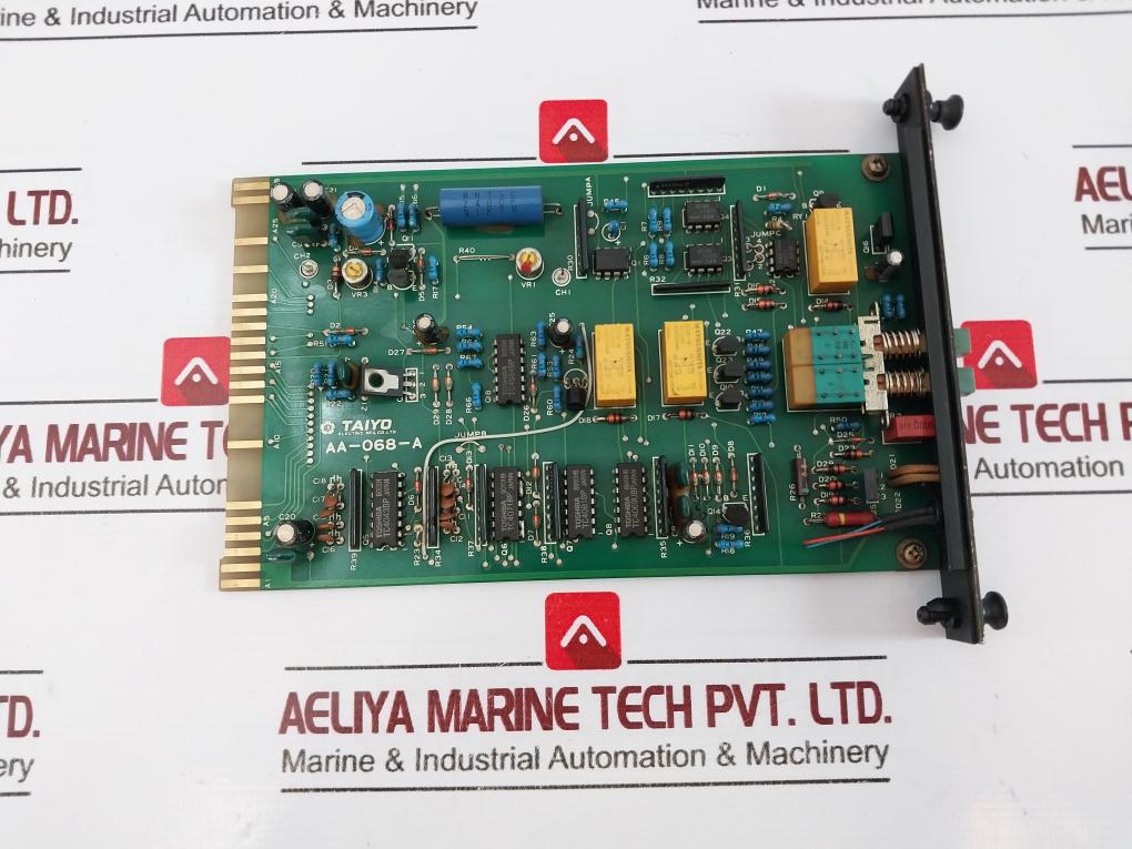 Taiyo Electric Aa-068-a M/E Starting Air System Lp Pcb Module