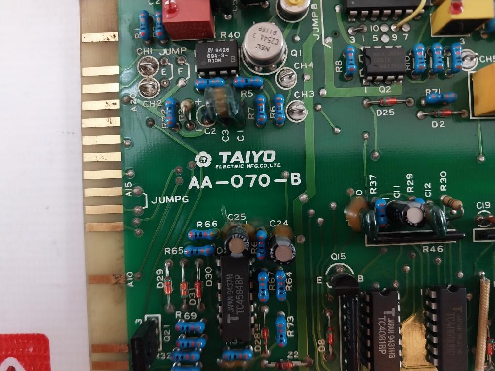 Taiyo Electric Aa-070-b High Temp Piston Cooling Oil System Pc Board Module