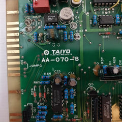 Taiyo Electric Aa-070-b High Temp Piston Cooling Oil System Pc Board Module