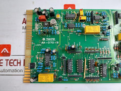 Taiyo Electric Aa-070-b Jacket Jc Ht Cooling Oil System Pc Board Module