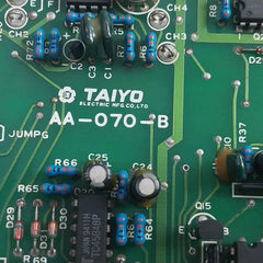Taiyo Electric Aa-070-b Oil Cooled System Pc Board Cylinder Out High Temp