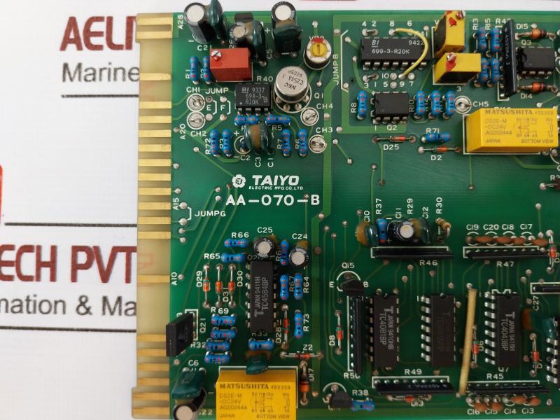 Taiyo Electric Aa-070-b Oil Cooled System Pcb Module Cylinder Out High Temp