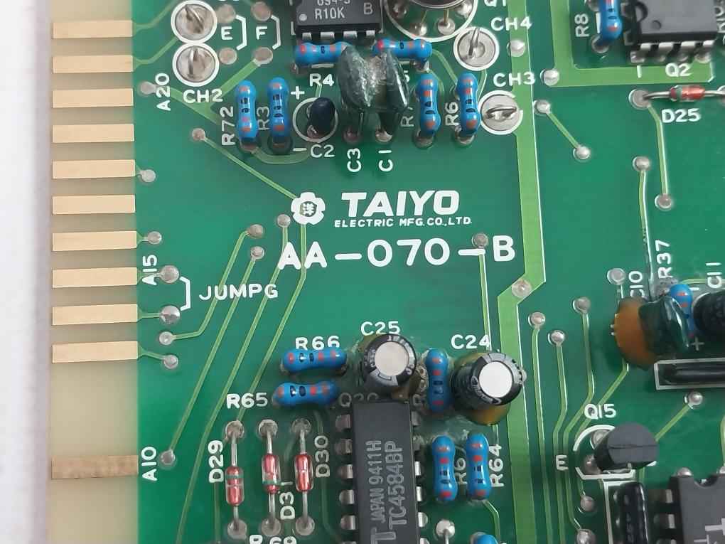 Taiyo Electric Aa-070-b Pcb Card