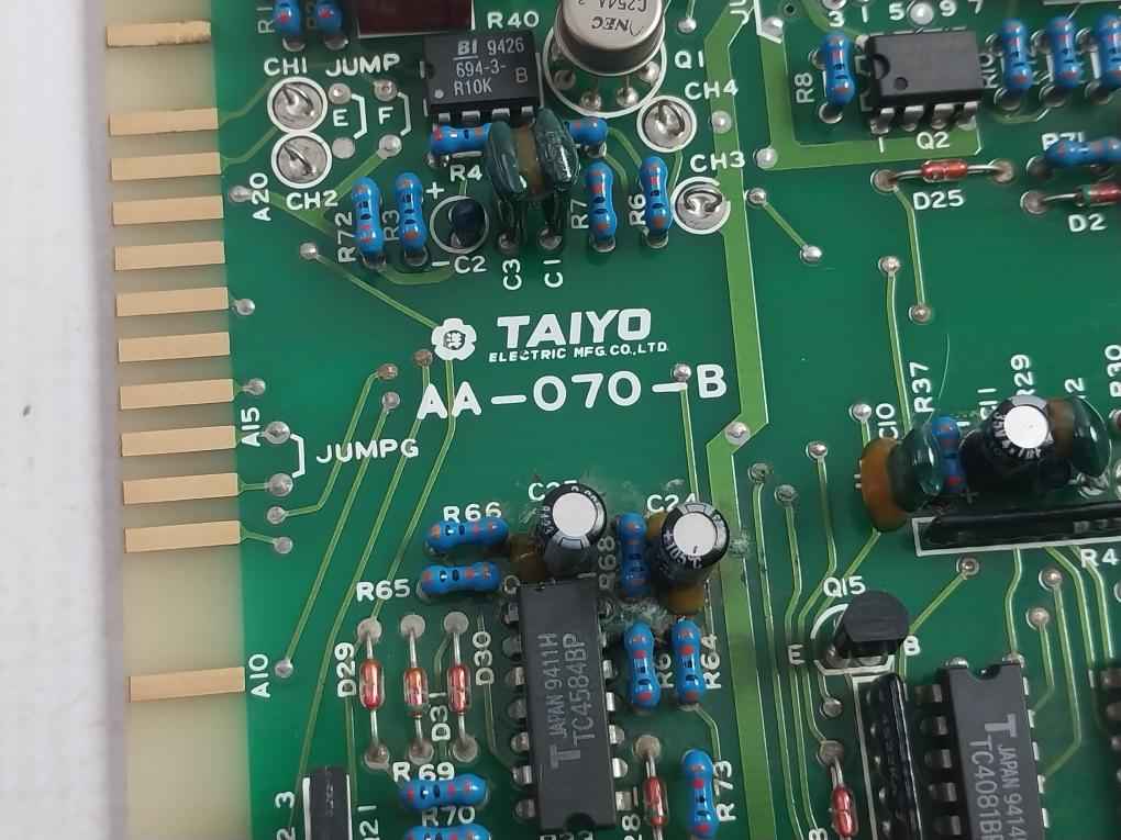 Taiyo Electric Aa-070-b Pcb Card