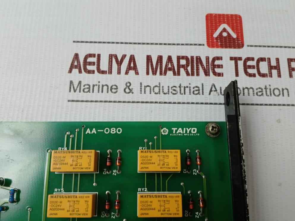 Taiyo Electric Aa-080 Alarm Unit Pcb Card
