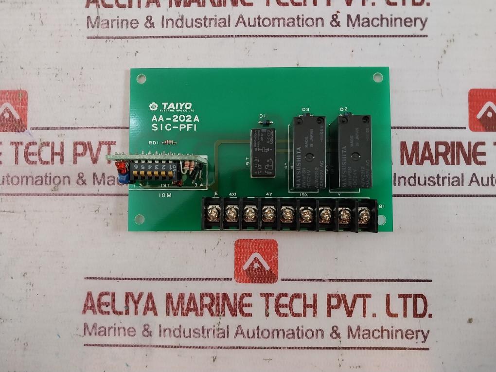 Taiyo Electric Aa-202A Printed Circuit Board Sic-pfi