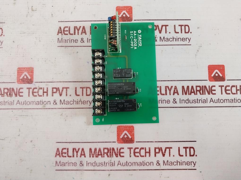 Taiyo Electric Aa-202A Printed Circuit Board Sic-pfi