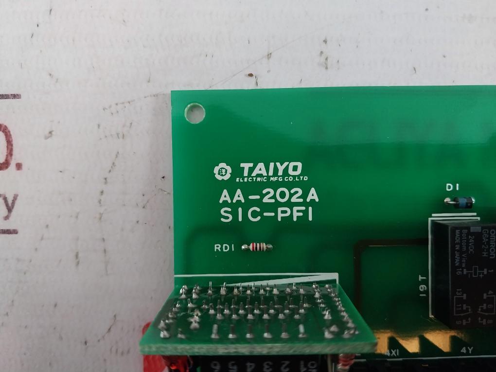 Taiyo Electric Aa-202A Printed Circuit Board Sic-pfi