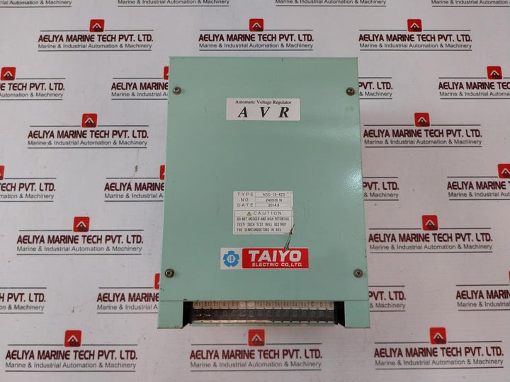 Taiyo Electric ASC-12-4Z3 Automatic Voltage Regulator 248936 N