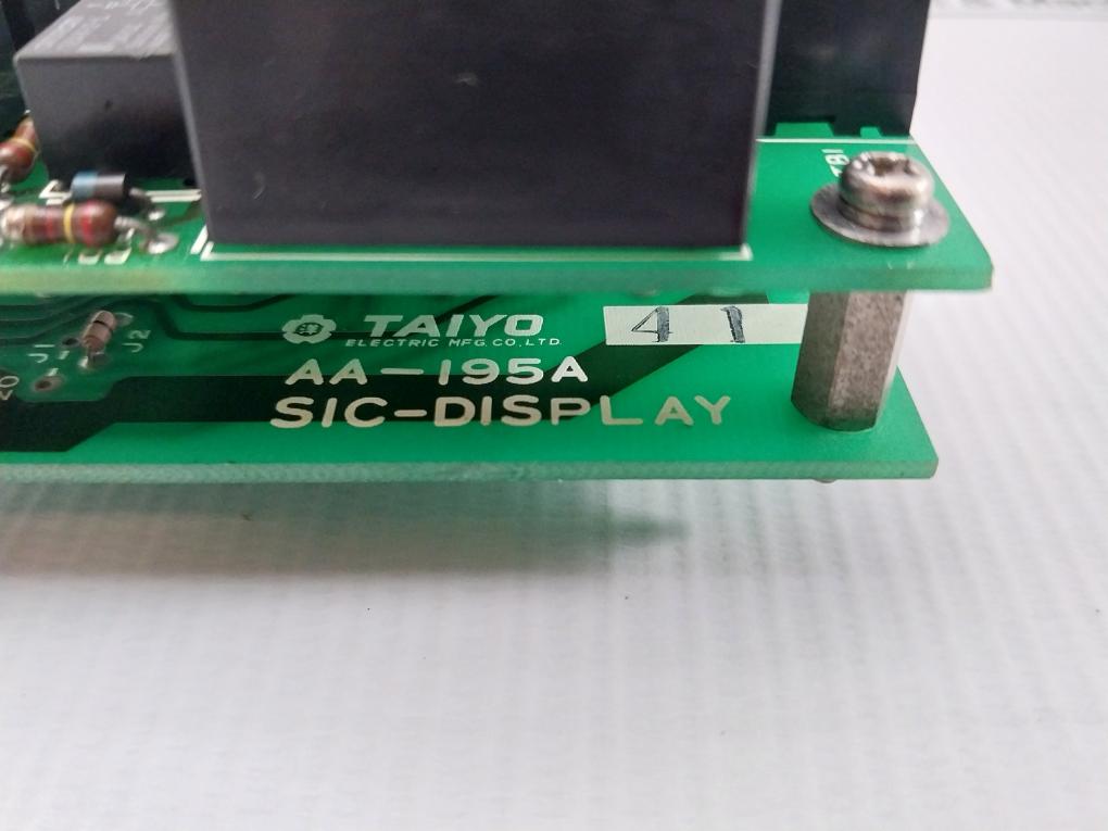 Taiyo Electric Pcb Module Aa-198C Sic-41