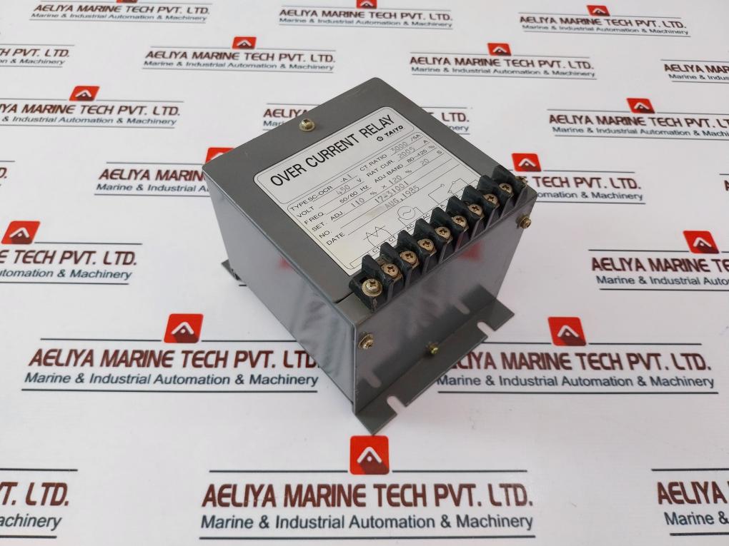 Taiyo Electric Sc-ocr-a1 Over Current Relay 450V 50/60Hz